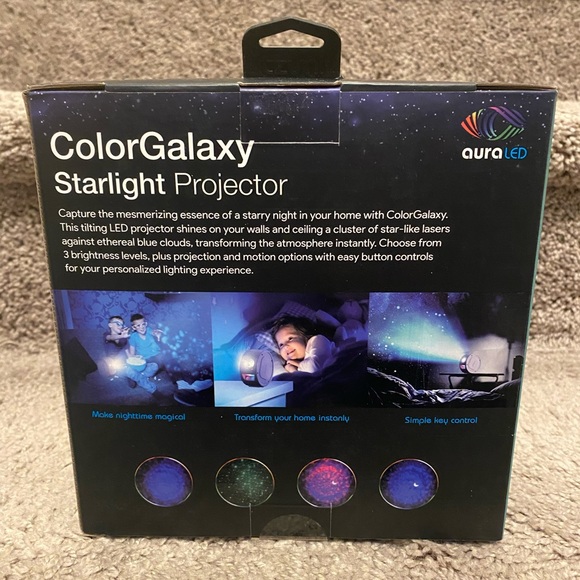 Aura LED ColorGalaxyStarlight Projector - Picture 3 of 7